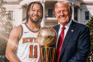 给面子！尼克斯是首支在特朗普当总统时到访白宫的NBA总冠军球队